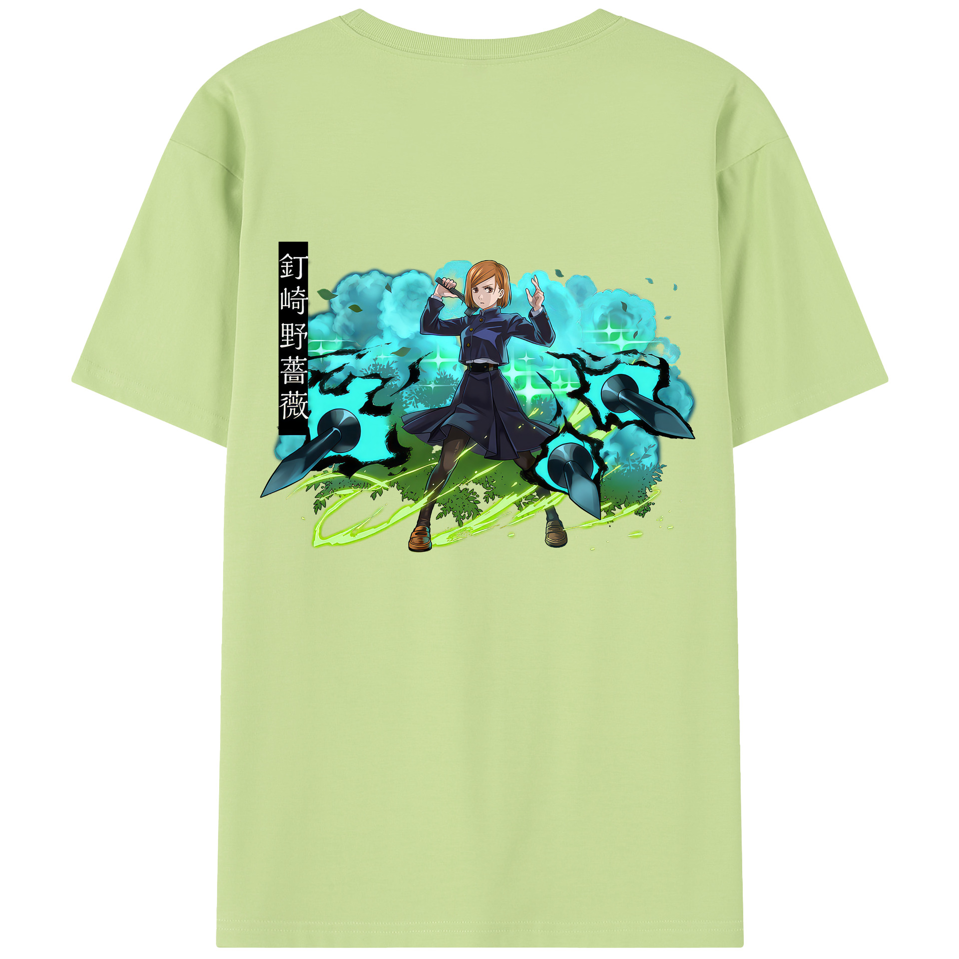 （画像用） 呪術廻戦 Jujutsu Kaisen 綿100％半袖Tシャツ（背面プリント）